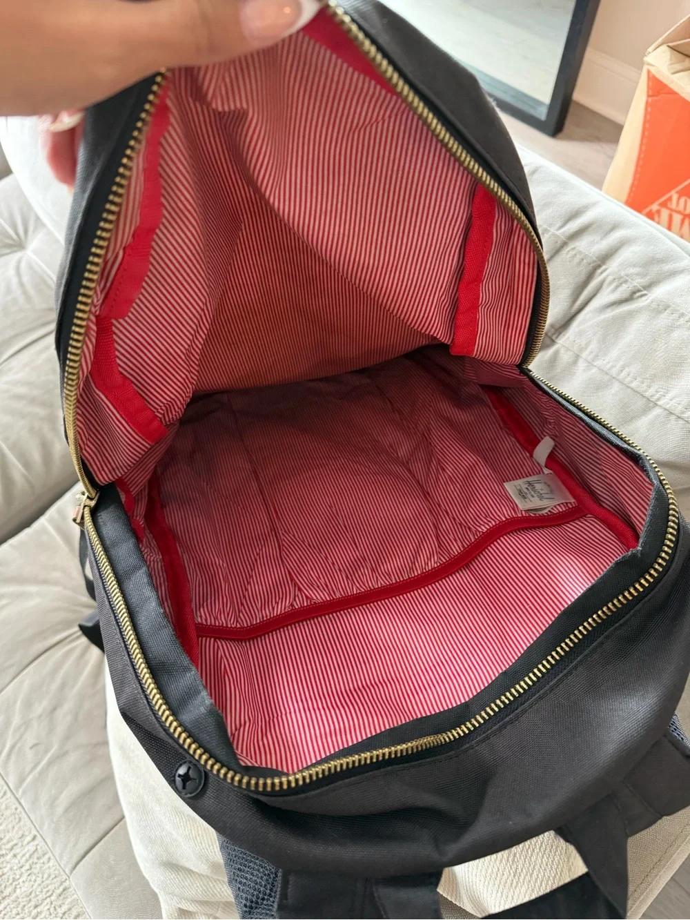 Hershel Classic Black Backpack